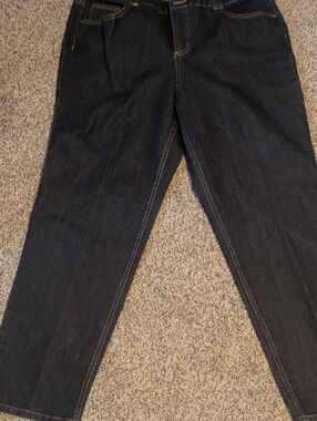Just My Size Rinse Wash Dark Blue Stretch Denim Jeans